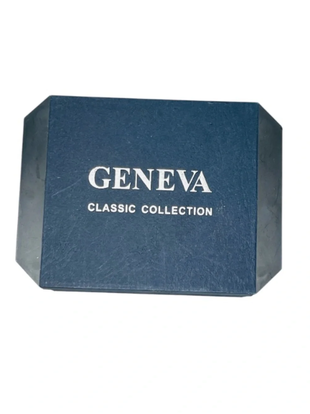 Geneva Gold and White Men's Watch Gift Set - Picture 5 of 5